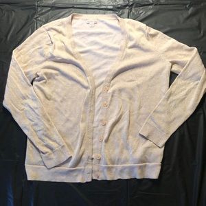 Sparkly gold cardigan